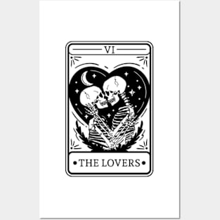 The Lovers Tarot Card Posters and Art